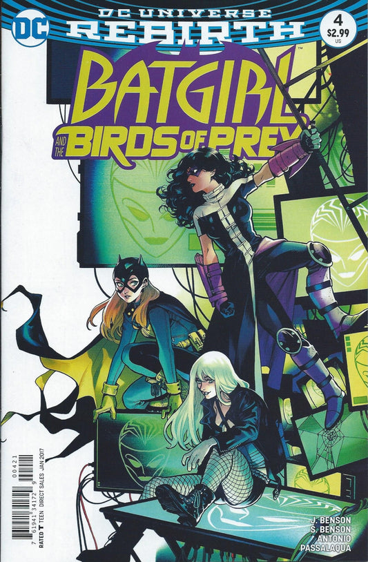 BATGIRL & THE BIRDS OF PREY # 4 NM Variant Cover by Kamome Shirahama