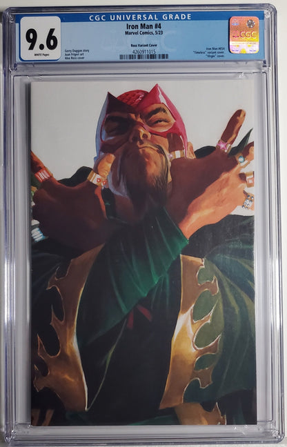 IRON MAN (7TH SERIES) # 4 CGC 9.6 NM+ Alex Ross Timeless Mandarin