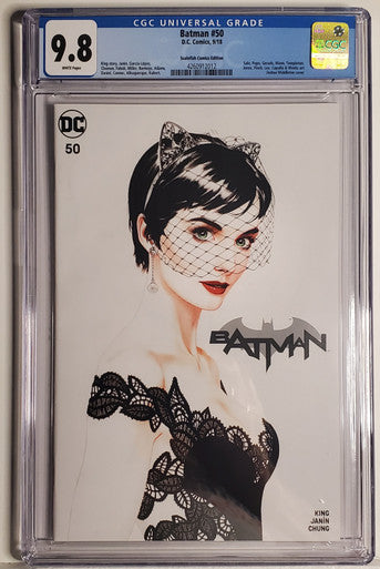 BATMAN (3RD SERIES) #50 CGC 9.8 NM/MT Ssalesfish Comics Variant Cover