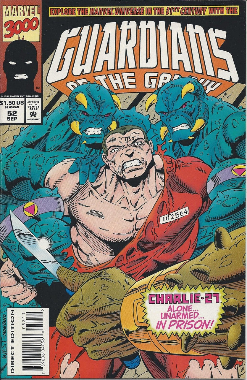 GUARDIANS OF THE GALAXY (1ST SERIES) #52 VF/NM