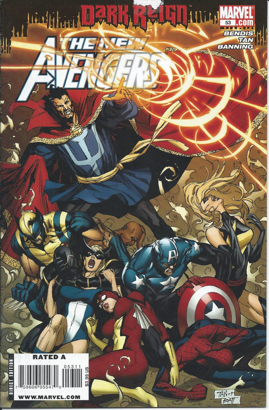 NEW AVENGERS (1ST SERIES) #53 VG