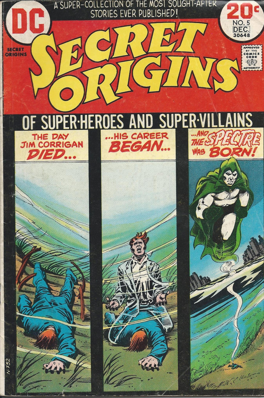 SECRET ORIGINS (2ND SERIES) # 5 GD/VG