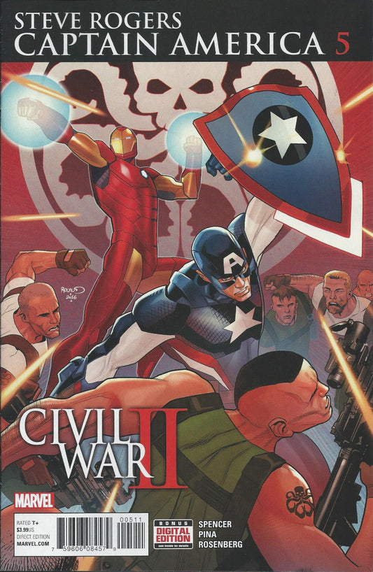 CAPTAIN AMERICA: STEVE ROGERS # 5 NM