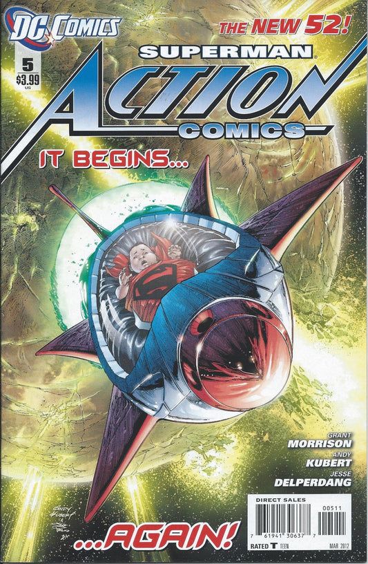 ACTION COMICS (2ND SERIES) # 5 VF