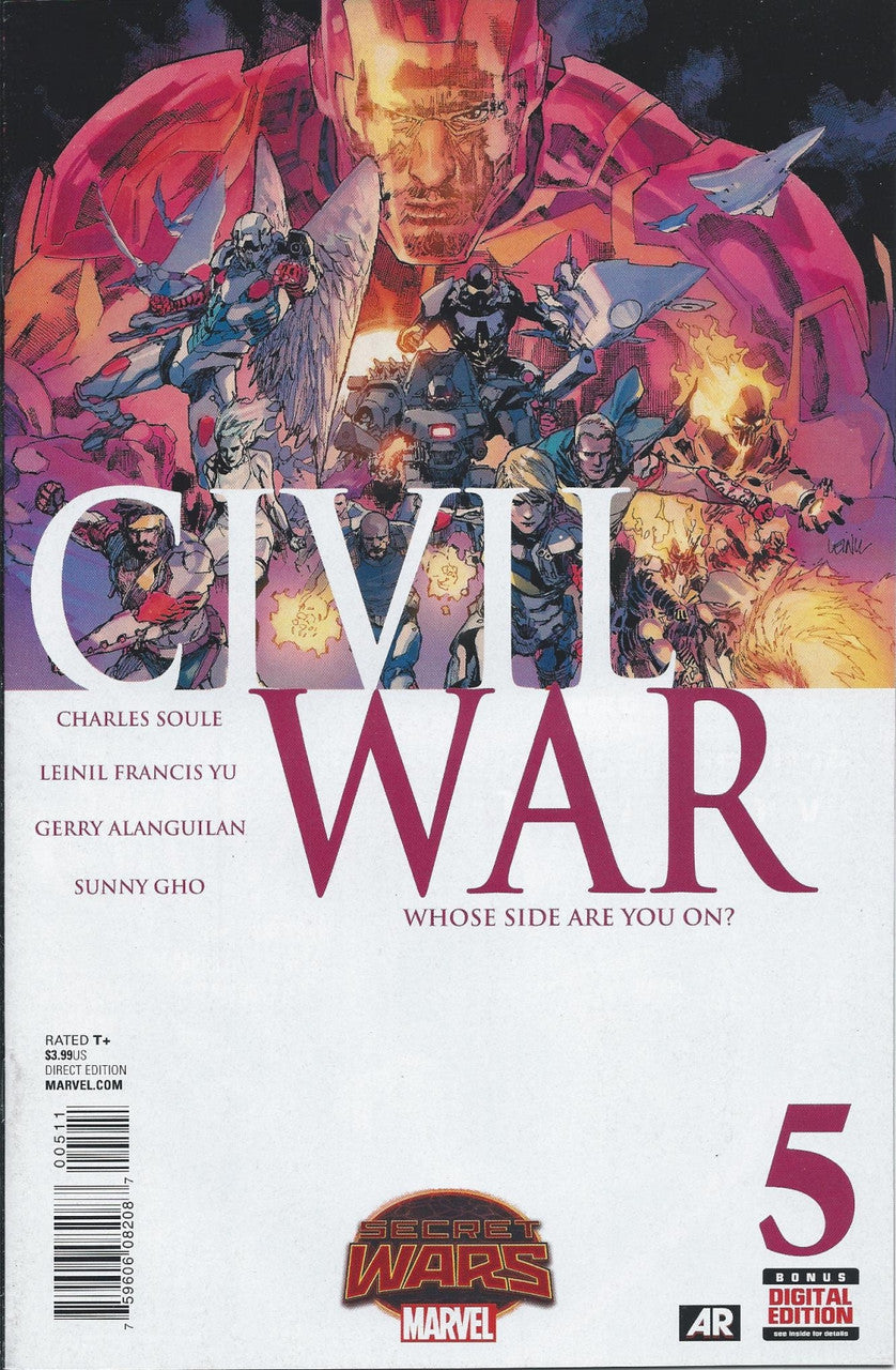 CIVIL WAR (2ND SERIES) # 5 VF/NM