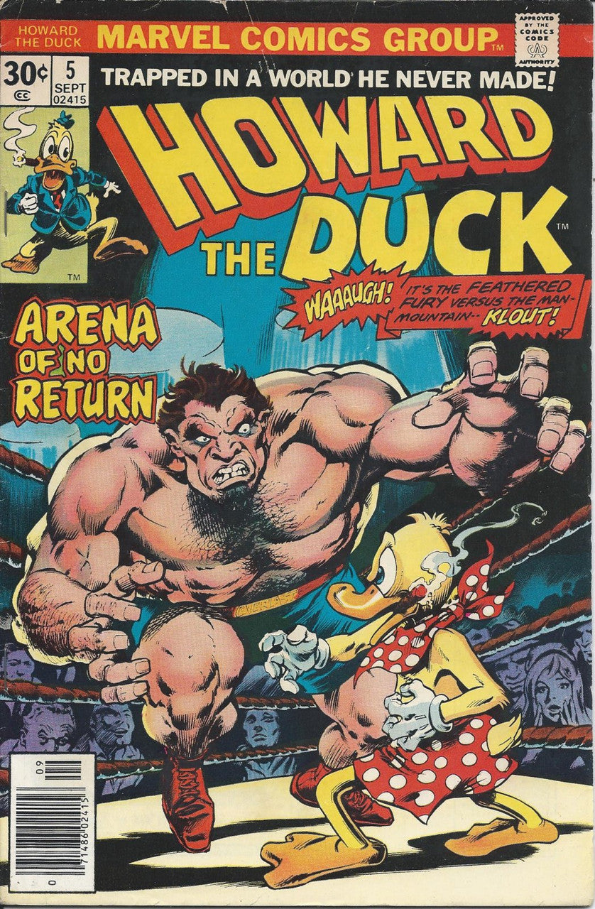 HOWARD THE DUCK (1ST SERIES) # 5 VG+