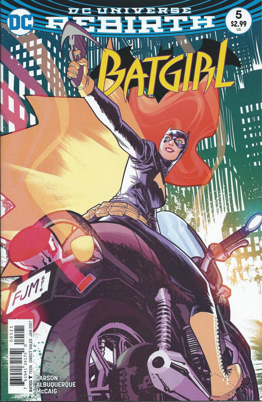 BATGIRL (5TH SERIES) # 5 NM Variant Cover by Francis Manapul