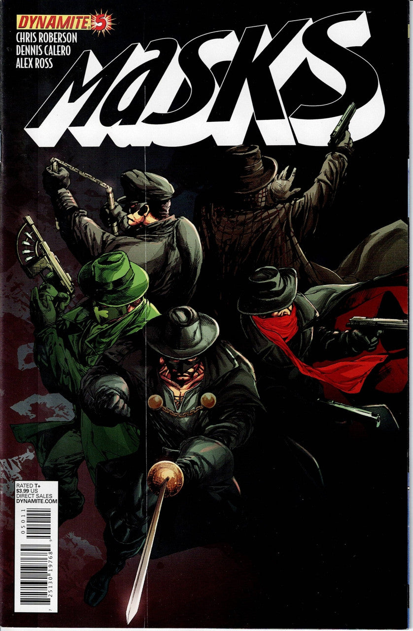 MASKS # 5 VG Stephen Segovia Cover C