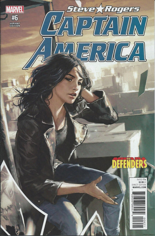 CAPTAIN AMERICA: STEVE ROGERS # 6 NM Defenders Variant Cover