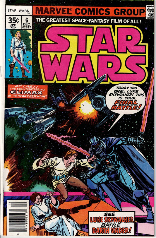 STAR WARS (1ST SERIES) # 6 FN/VF