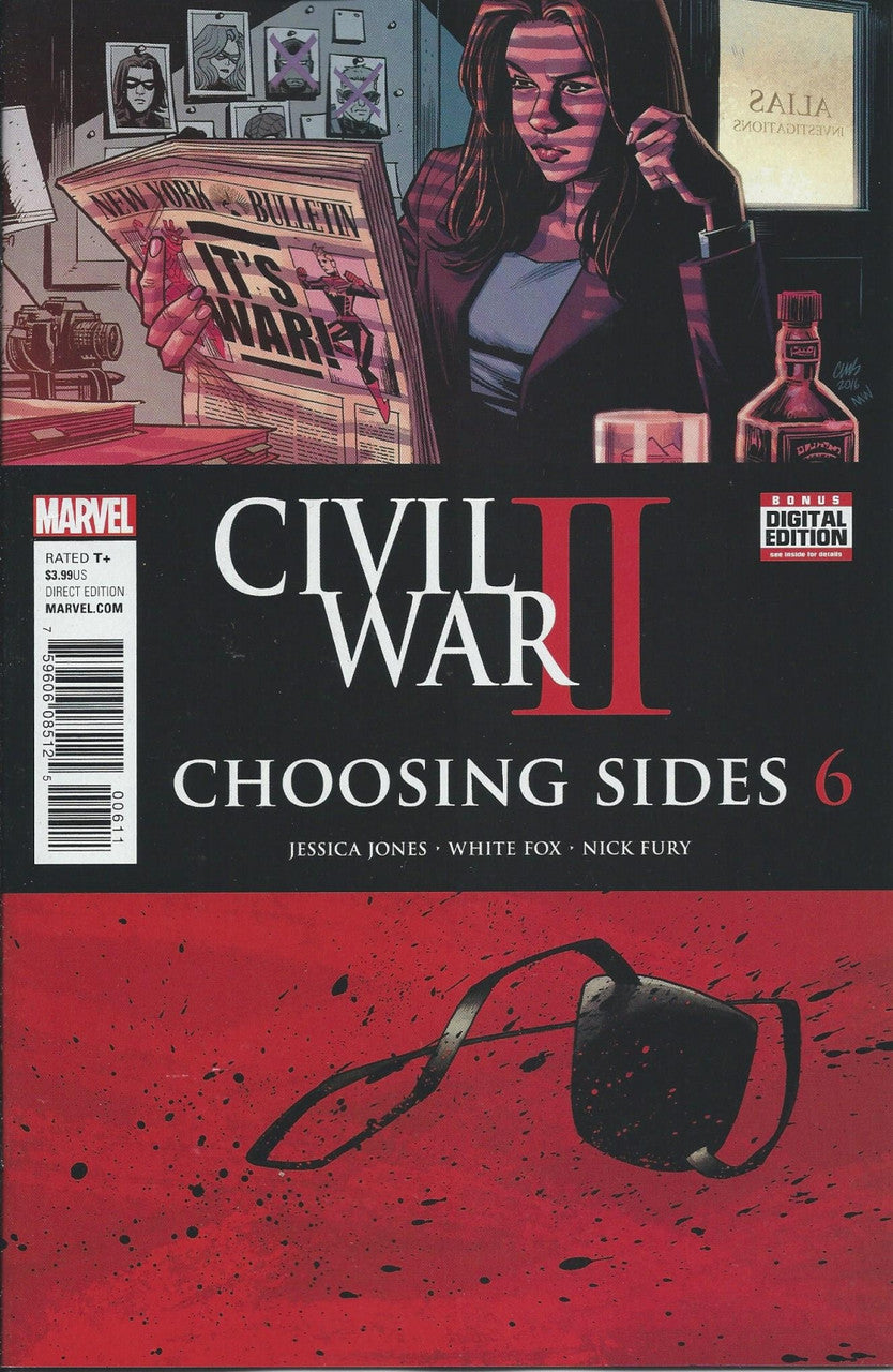 CIVIL WAR II: CHOOSING SIDES # 6 NM