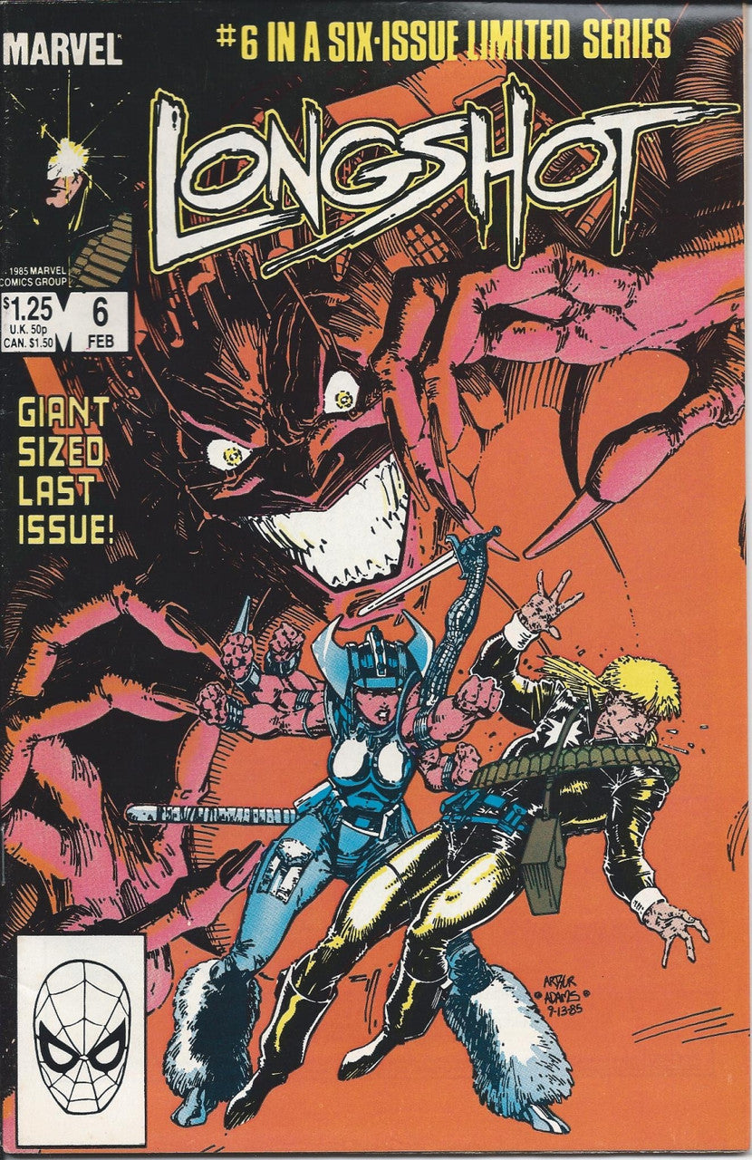 LONGSHOT (1ST SERIES) # 6 VG/FN