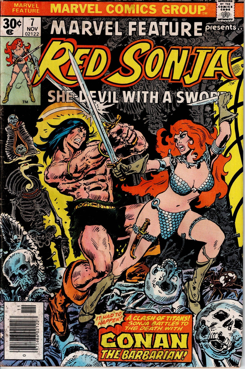 MARVEL FEATURE (2ND SERIES) # 7 FR Presents Red Sonja