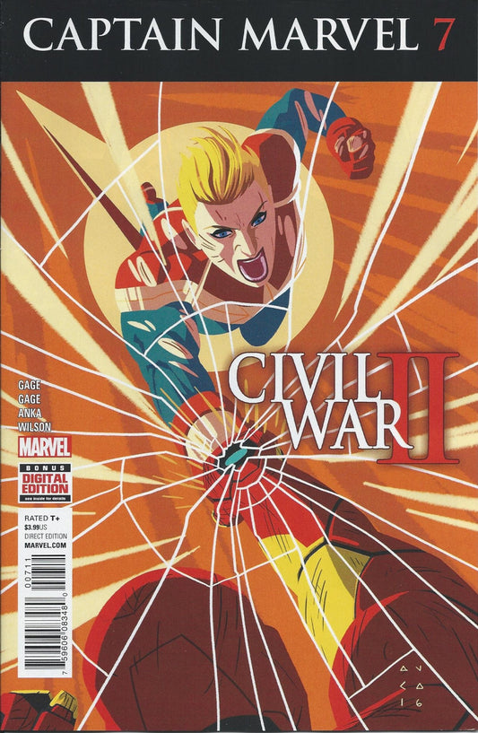 CAPTAIN MARVEL (10TH SERIES) # 7 NM