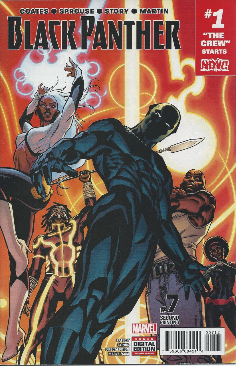 BLACK PANTHER (5TH SERIES) # 7 VF 2nd Printing