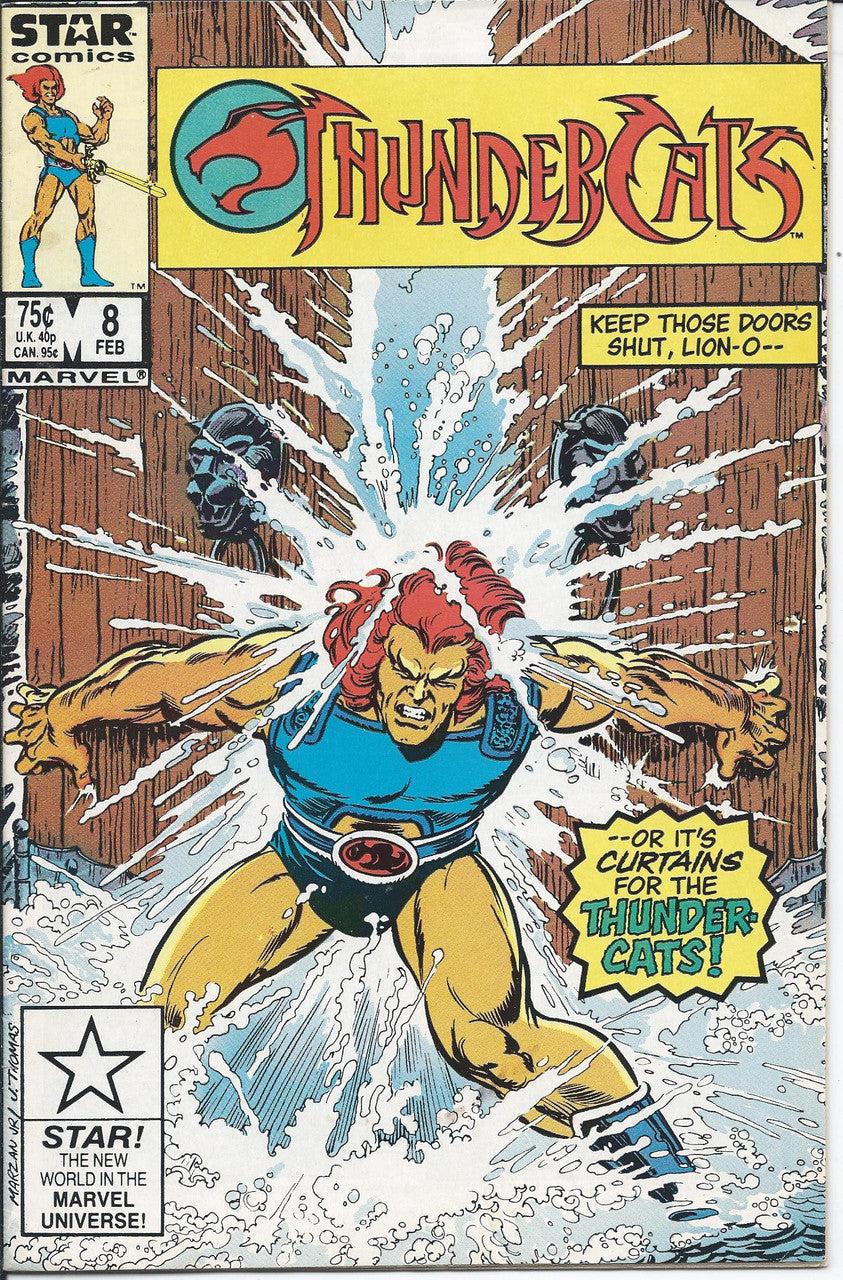 THUNDERCATS (MARVEL) # 8 VF-