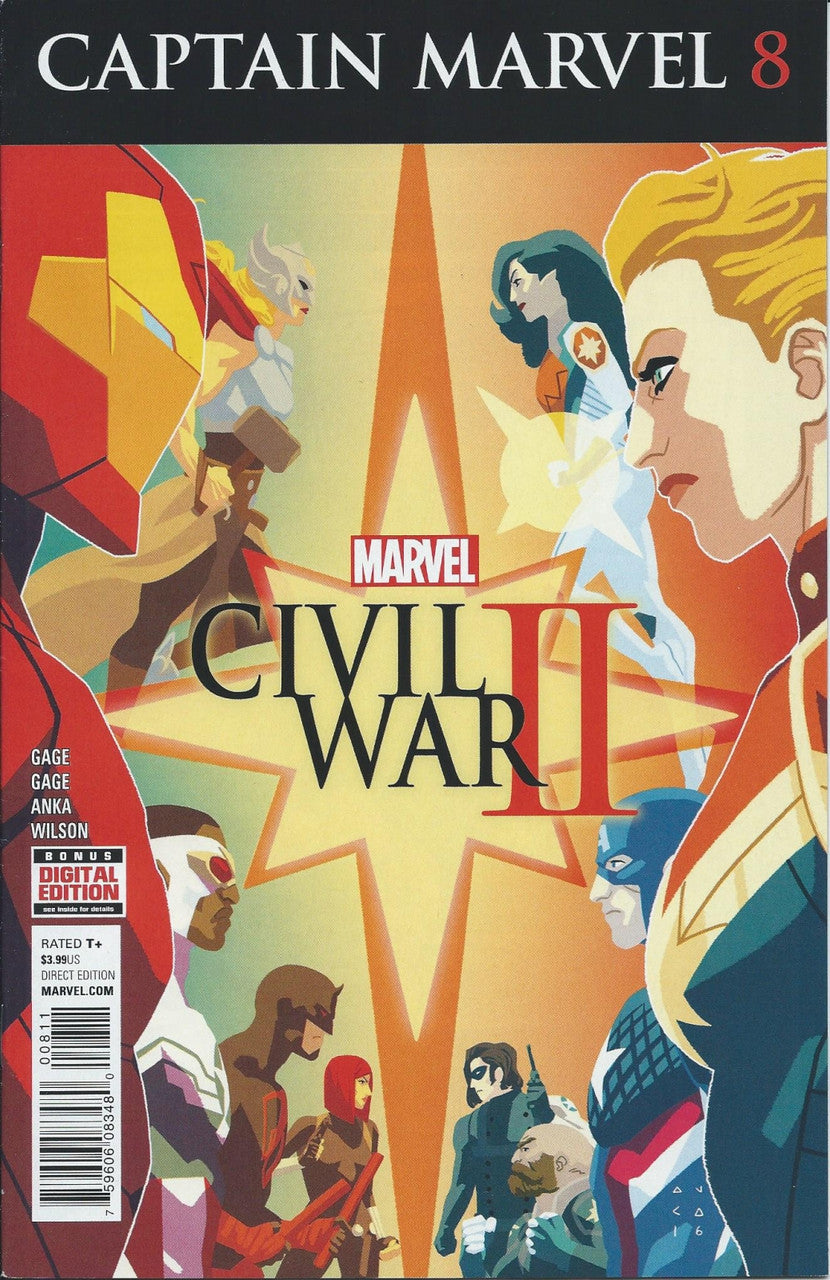 CAPTAIN MARVEL (10TH SERIES) # 8 VF/NM