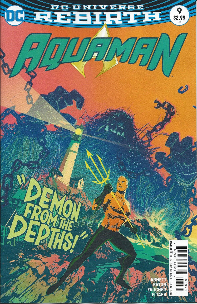 AQUAMAN (8TH SERIES) # 9 NM Variant Cover A