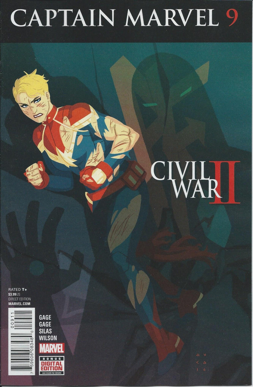 CAPTAIN MARVEL (10TH SERIES) # 9 NM