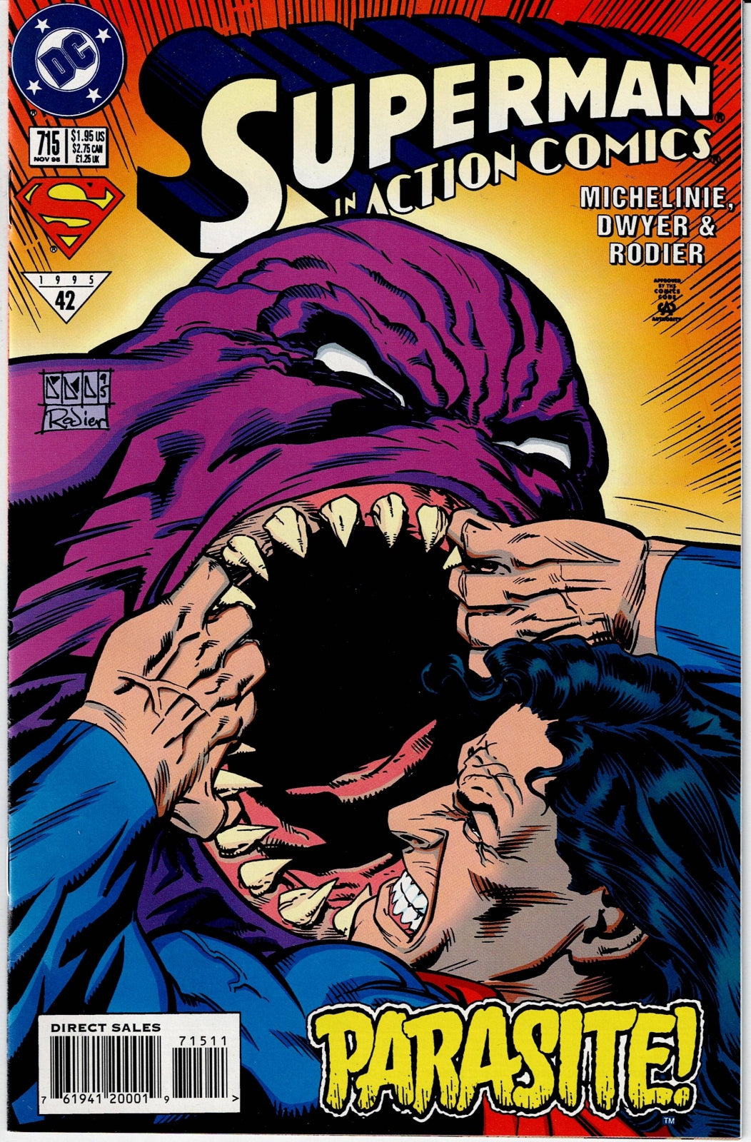 ACTION COMICS (1ST SERIES) # 715 FN/VF