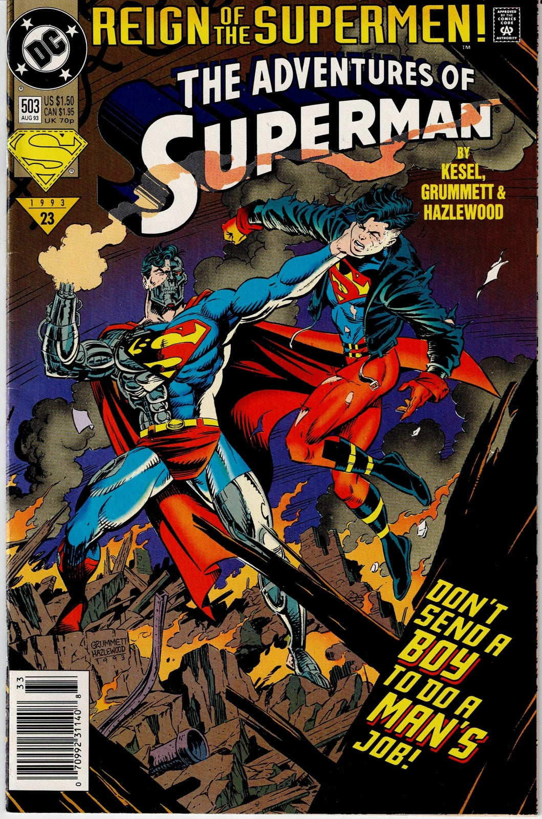 ADVENTURES OF SUPERMAN (1ST SERIES) #503 FN/VF