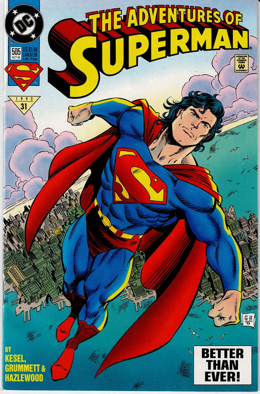 ADVENTURES OF SUPERMAN (1ST SERIES) #505 VF/NM