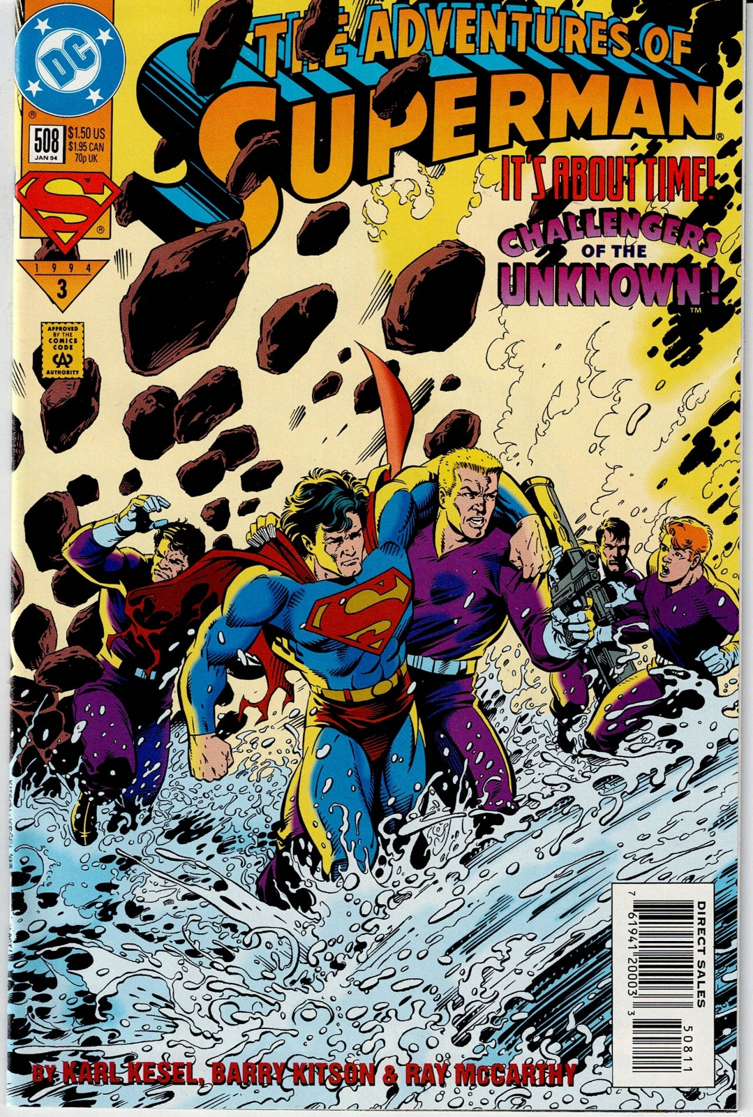 ADVENTURES OF SUPERMAN (1ST SERIES) #508 NM-