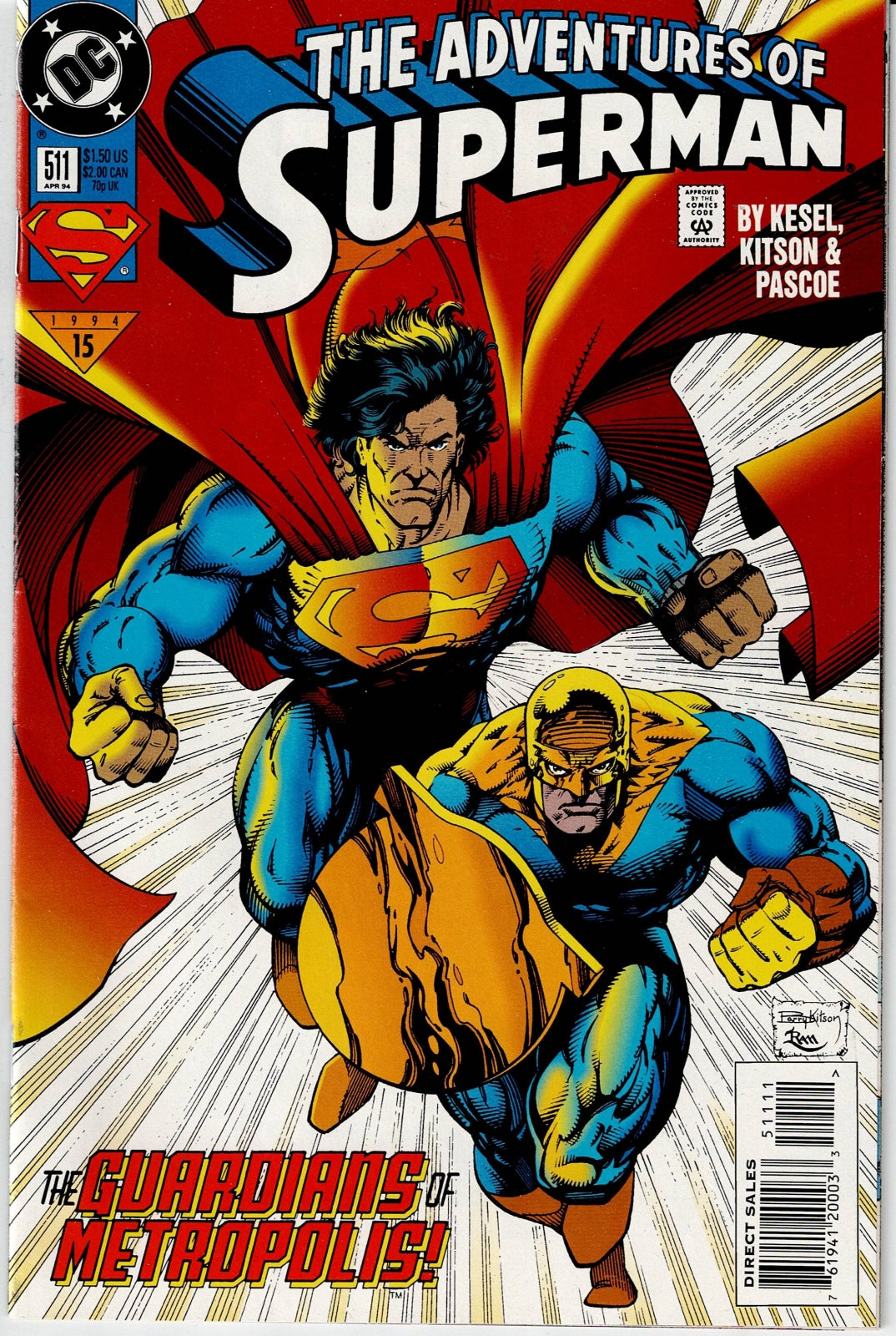 ADVENTURES OF SUPERMAN (1ST SERIES) #511 FN/VF