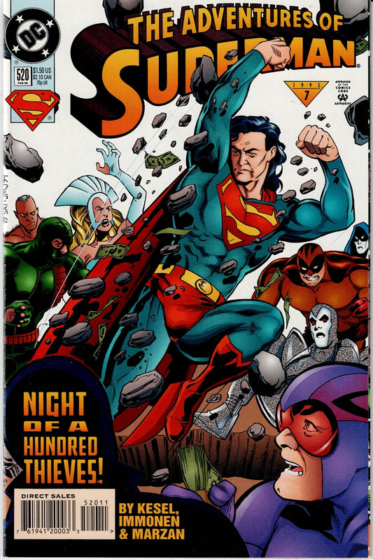 ADVENTURES OF SUPERMAN (1ST SERIES) #520 VF/NM