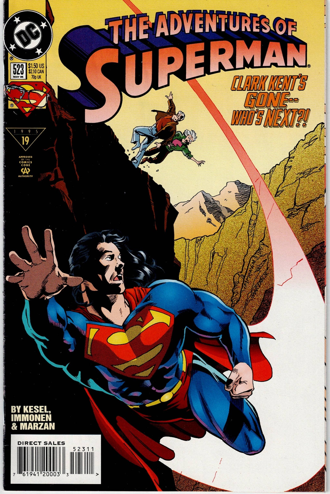 ADVENTURES OF SUPERMAN (1ST SERIES) #523 FN/VF