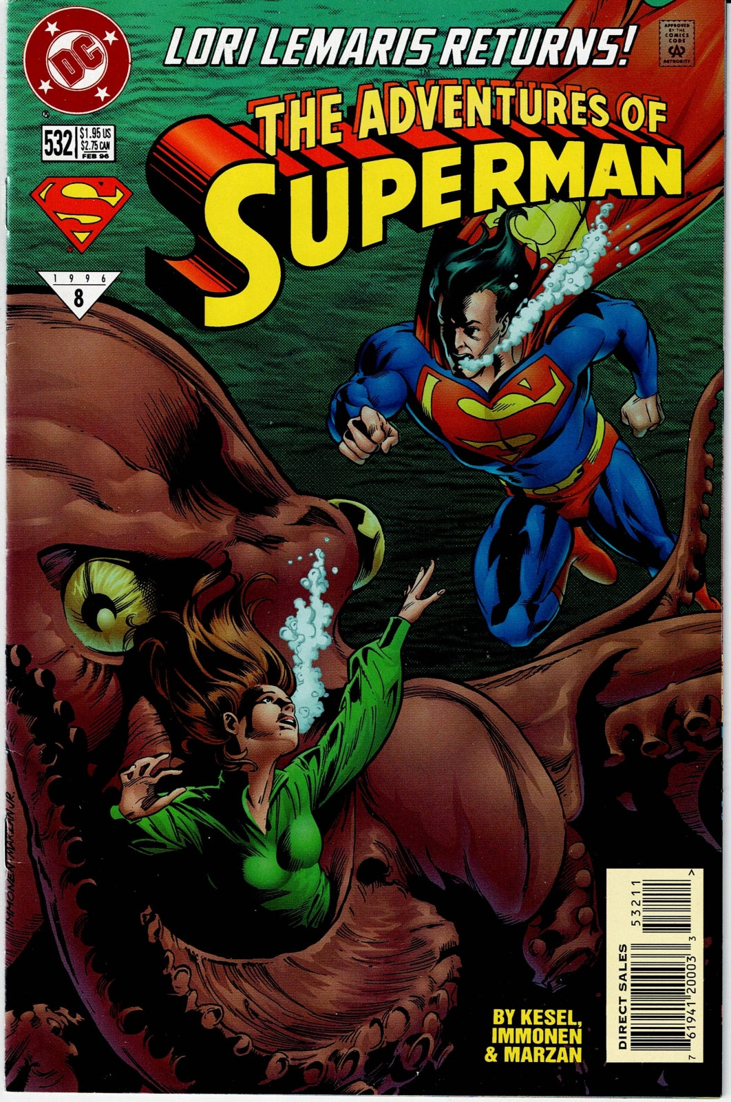 ADVENTURES OF SUPERMAN (1ST SERIES) #532 FN/VF