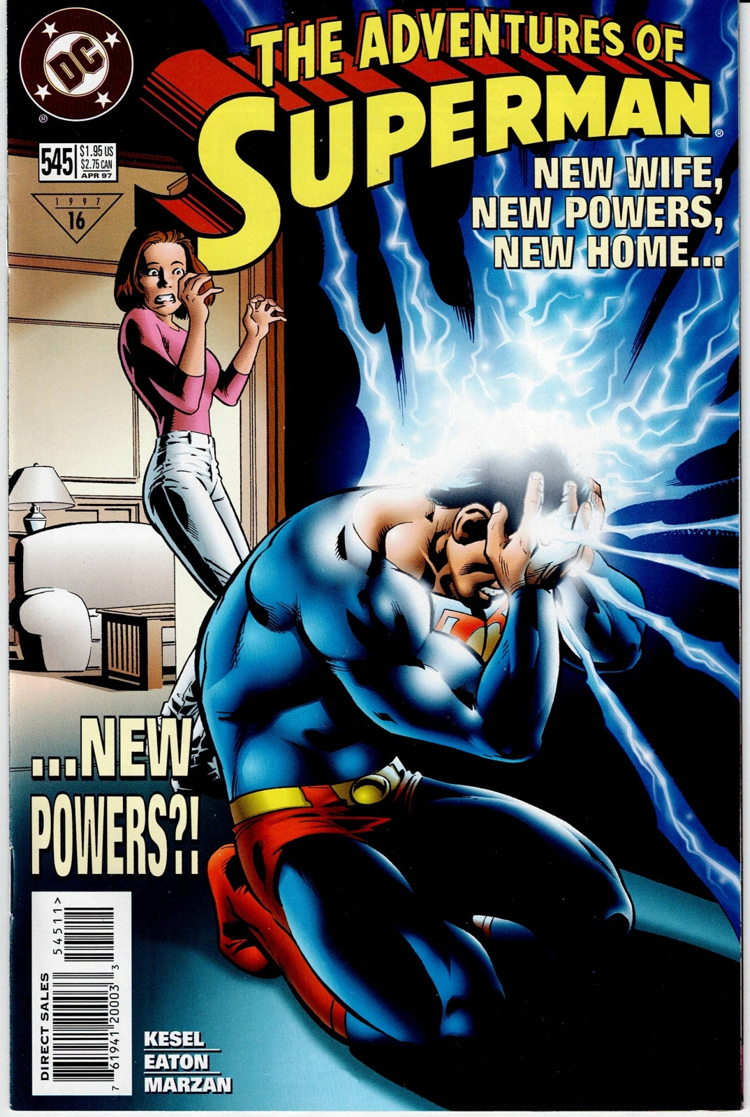 ADVENTURES OF SUPERMAN (1ST SERIES) #545 NM-