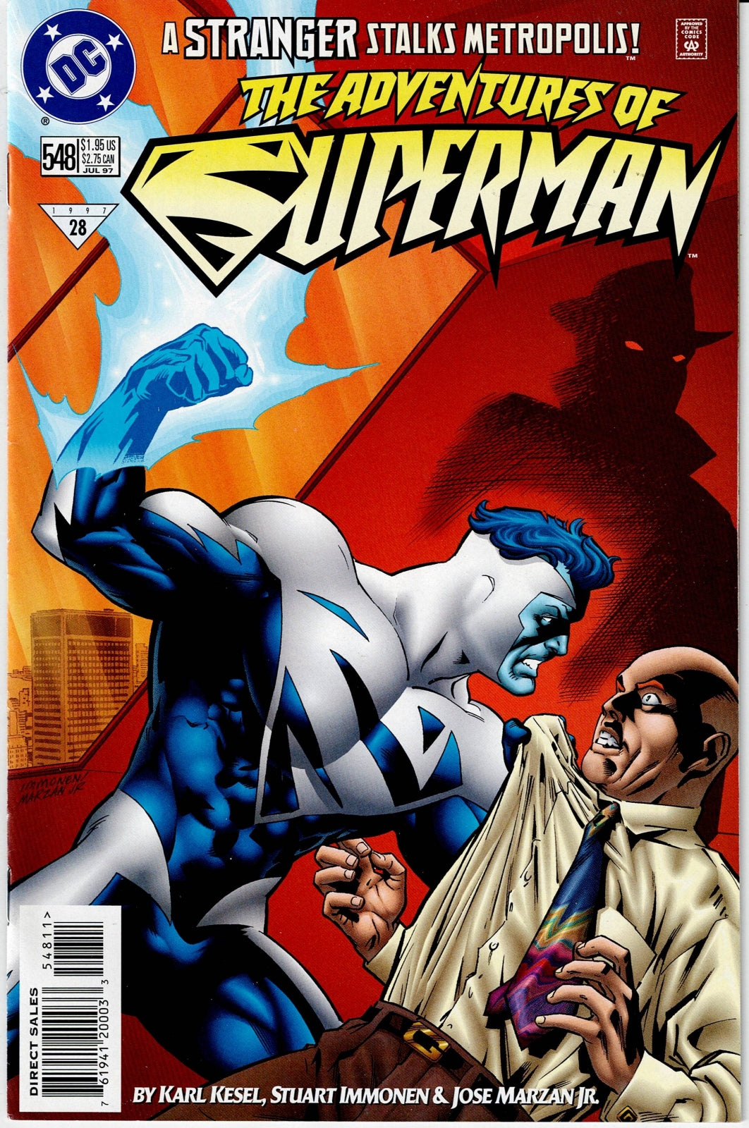 ADVENTURES OF SUPERMAN (1ST SERIES) #548 VF/NM