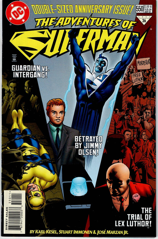 ADVENTURES OF SUPERMAN (1ST SERIES) #550 VF/NM