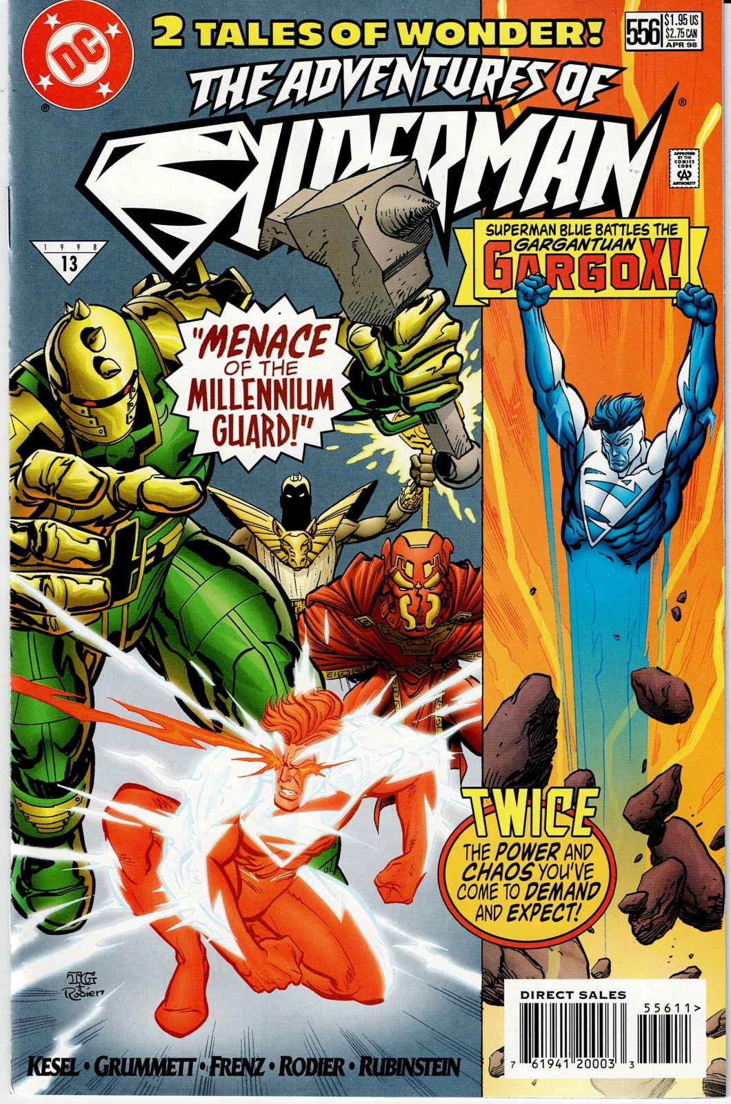 ADVENTURES OF SUPERMAN (1ST SERIES) #556 NM