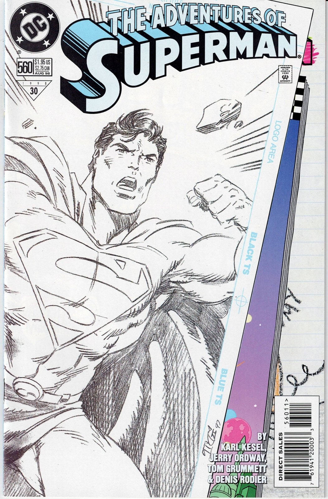 ADVENTURES OF SUPERMAN (1ST SERIES) #560 NM-