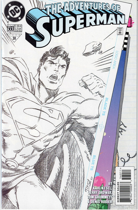 ADVENTURES OF SUPERMAN (1ST SERIES) #560 NM-