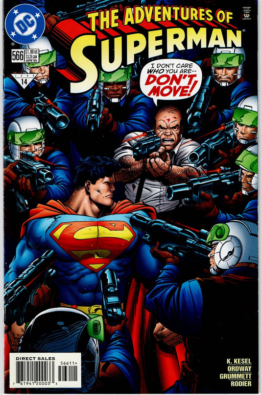 ADVENTURES OF SUPERMAN (1ST SERIES) #566 NM