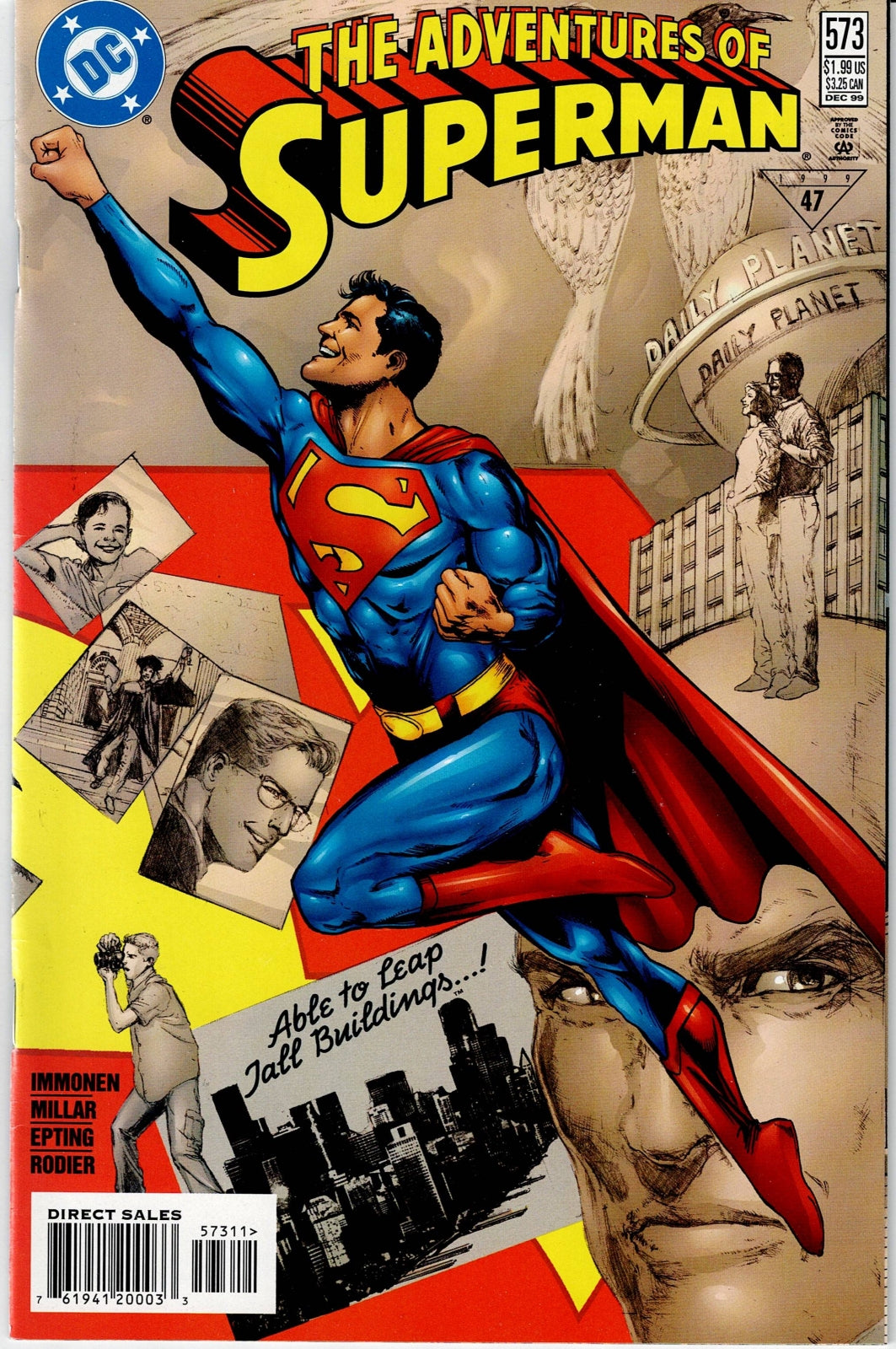 ADVENTURES OF SUPERMAN (1ST SERIES) #573 VF/NM