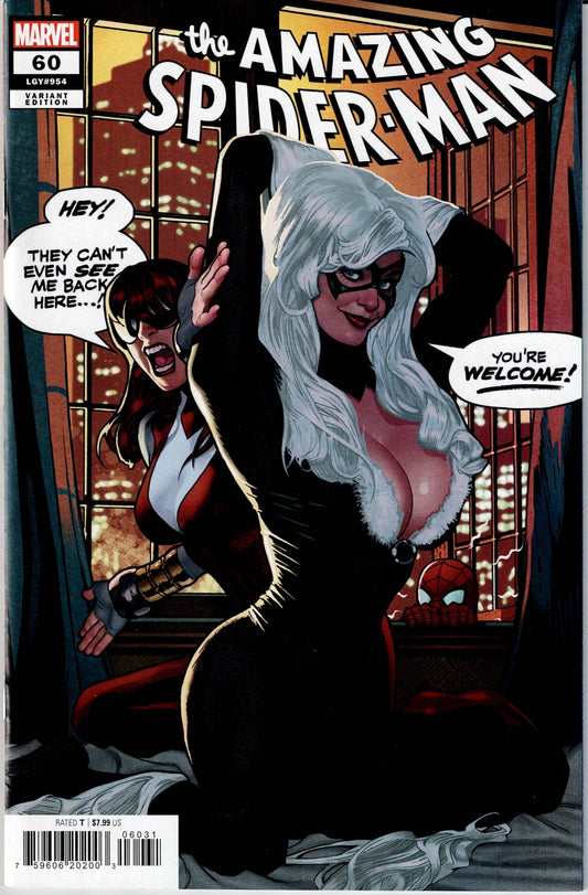 AMAZING SPIDER-MAN (6TH SERIES) #60 NM Adam Hughes Variant