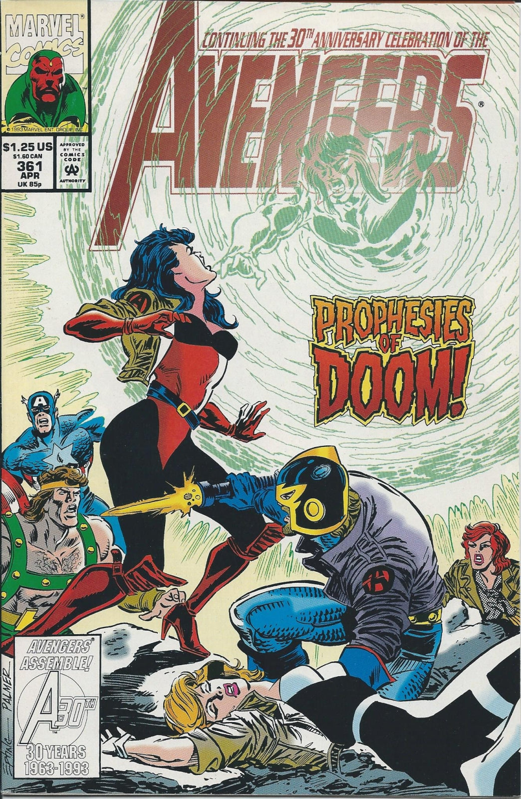AVENGERS (1ST SERIES) #361 VF/NM