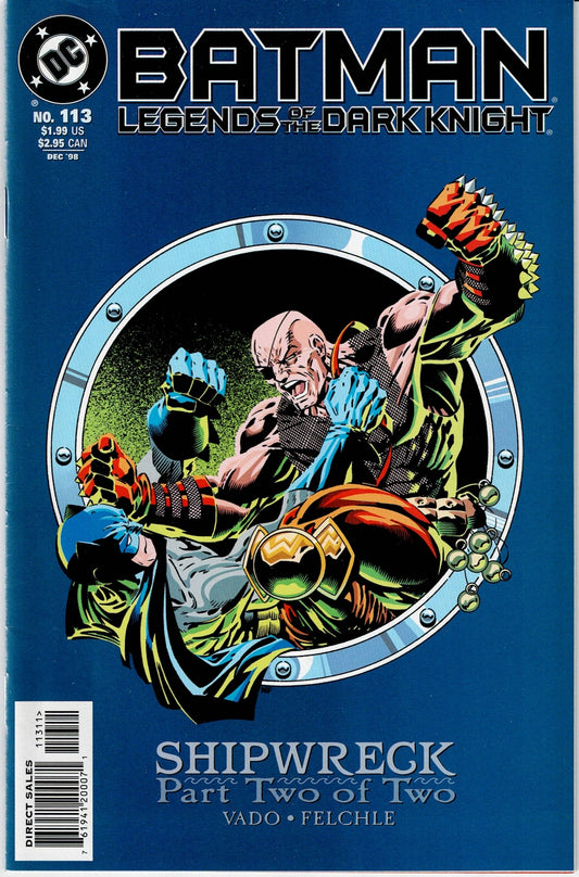BATMAN: LEGENDS OF THE DARK KNIGHT #113 VF
