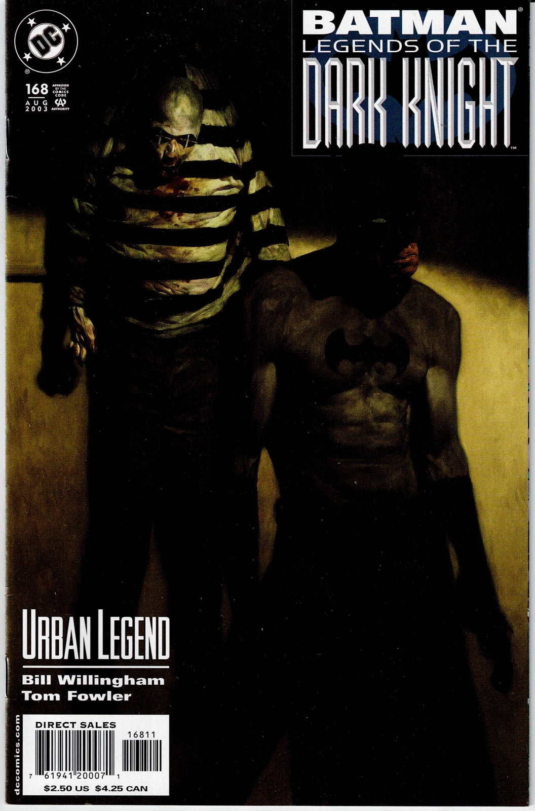 BATMAN: LEGENDS OF THE DARK KNIGHT #168 VF/NM