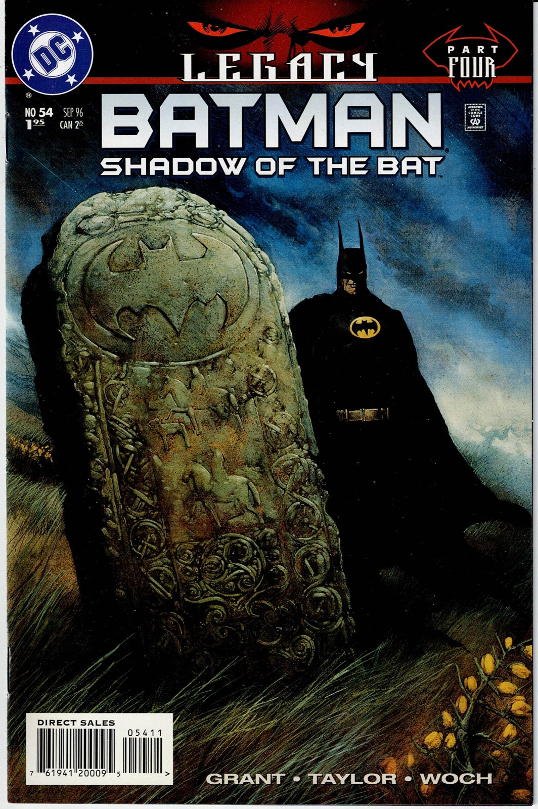 BATMAN: SHADOW OF THE BAT #54 VF