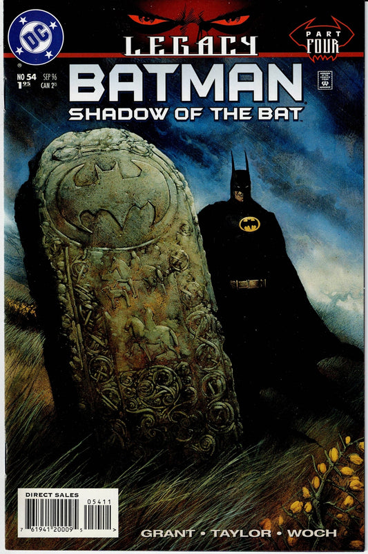 BATMAN: SHADOW OF THE BAT #54 VF