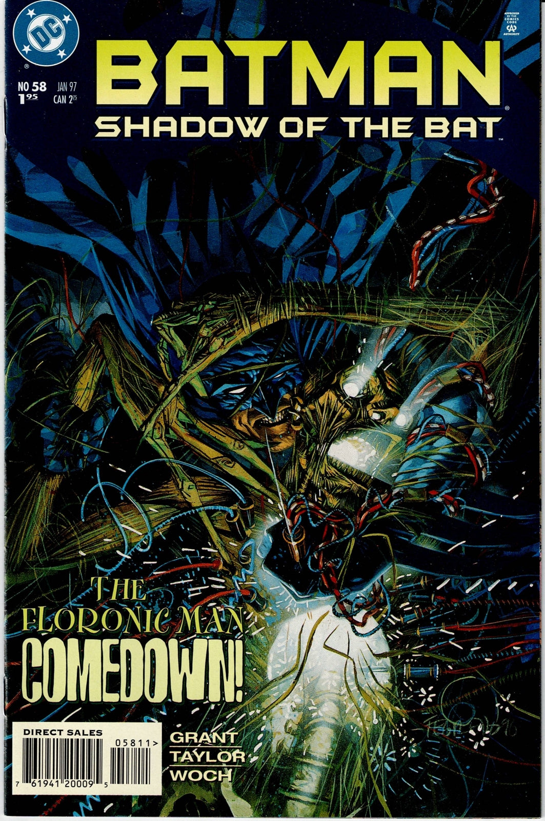 BATMAN: SHADOW OF THE BAT #58 FN/VF