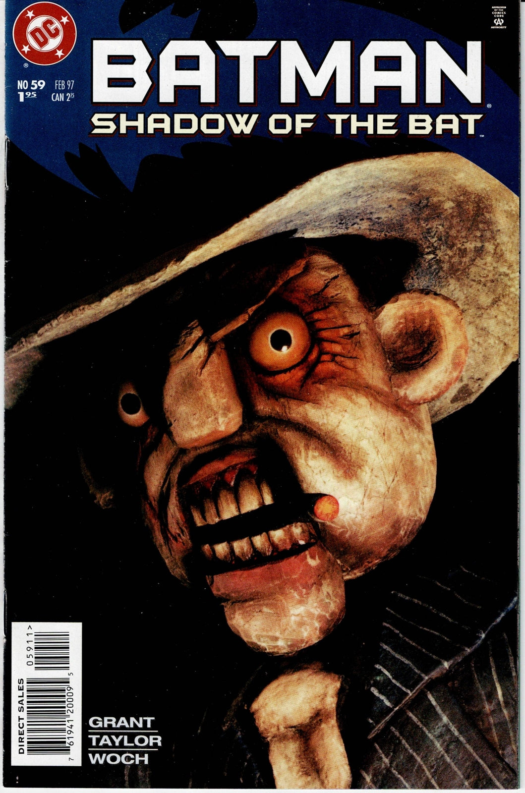 BATMAN: SHADOW OF THE BAT #59 FN/VF