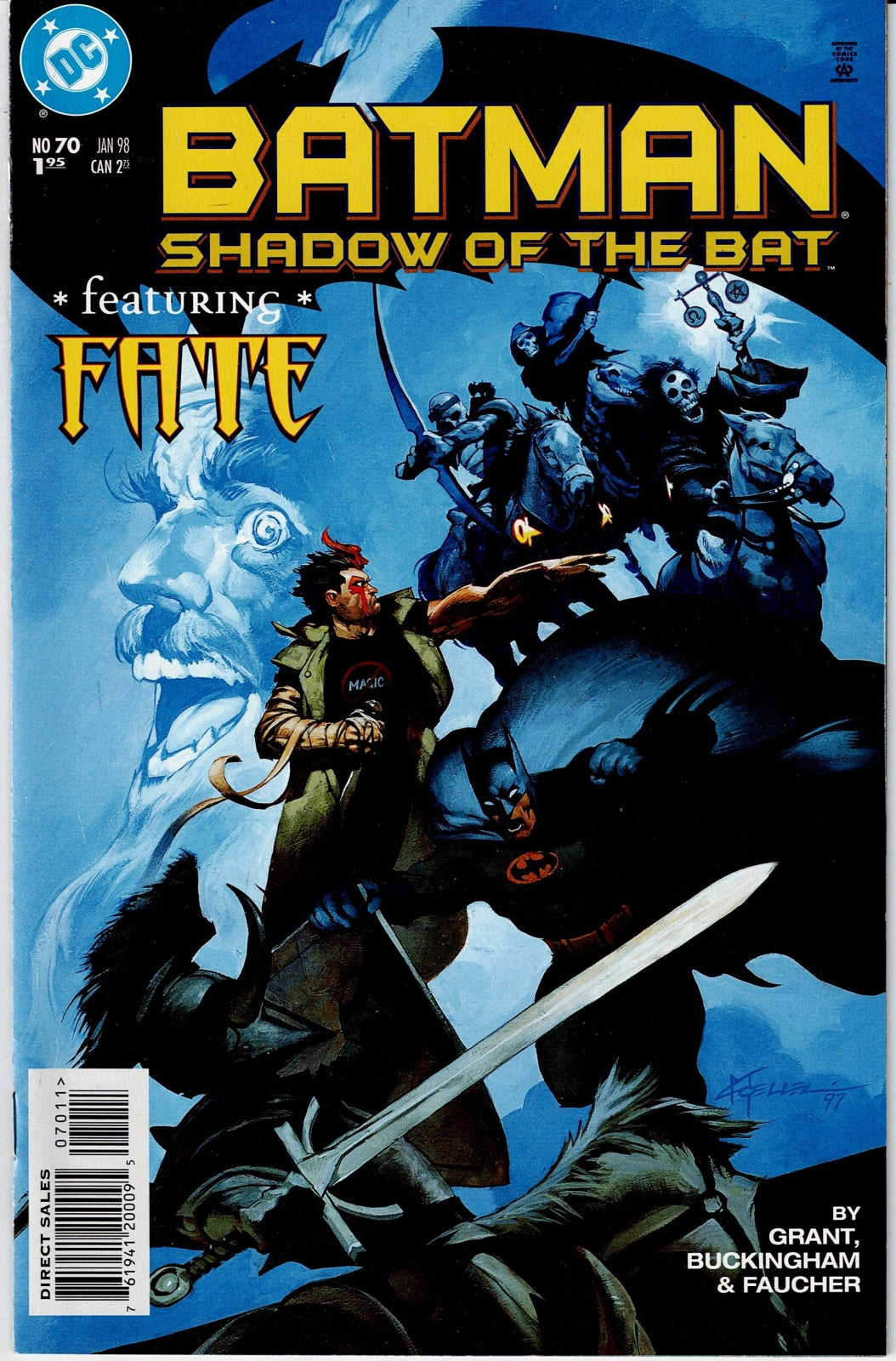 BATMAN: SHADOW OF THE BAT #70 VF/NM