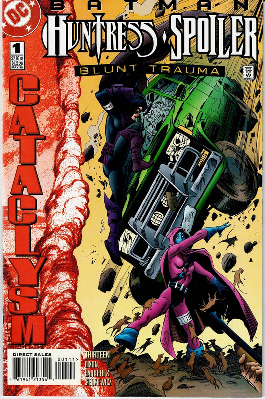 BATMAN: SPOILER/HUNTRESS - BLUNT TRAUMA # 1 VF/NM