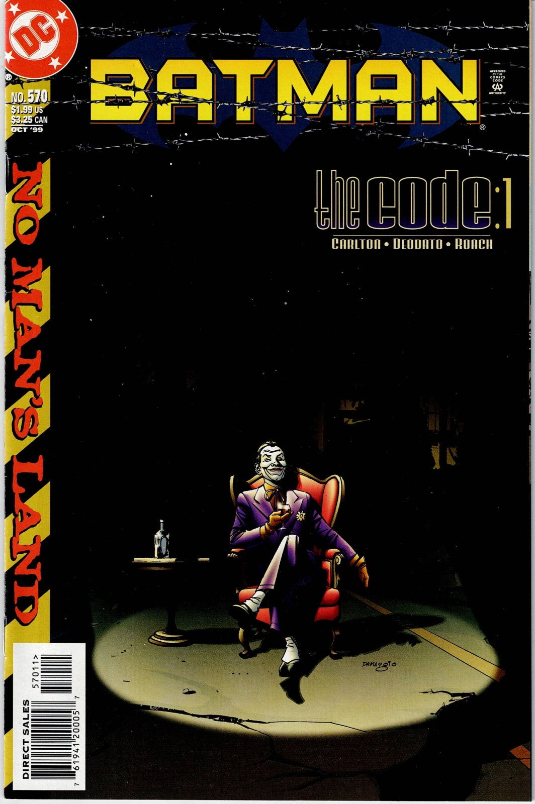BATMAN (1ST SERIES) #570 VF 2nd Harley Quinn in DC continuity